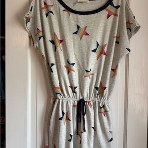 Eesome Multicolor Star Print Short Romper